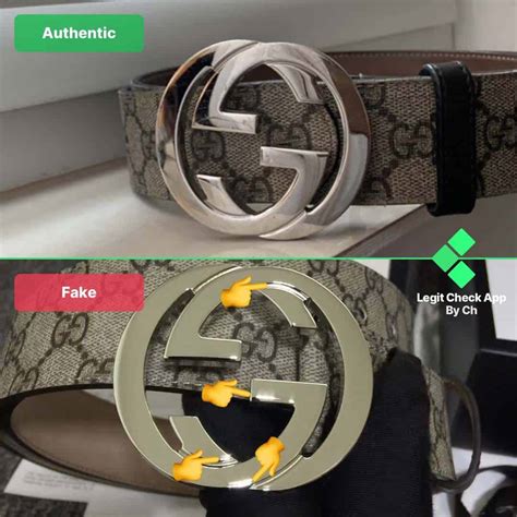 how to know fake gucci belt|authentic gucci belt buckle.